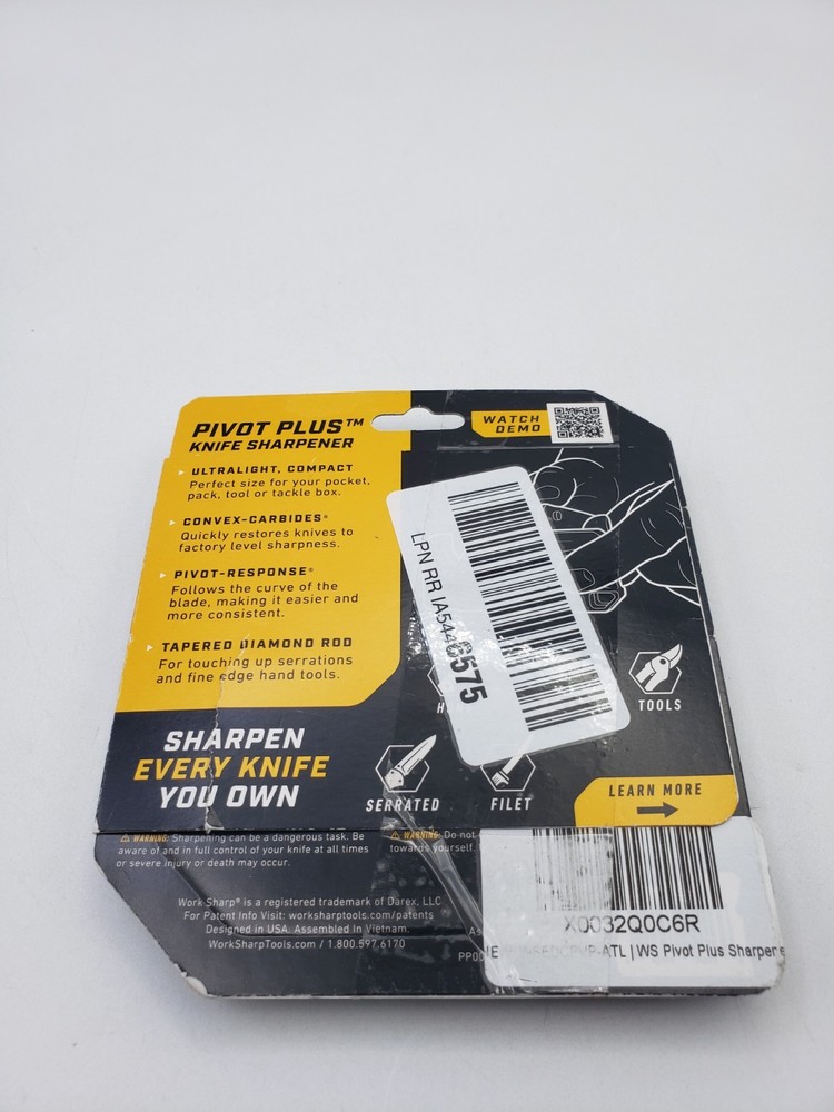 Work Sharp EDC Pivot Plus Knife Sharpener WSEDCPVP Ultralight Compact