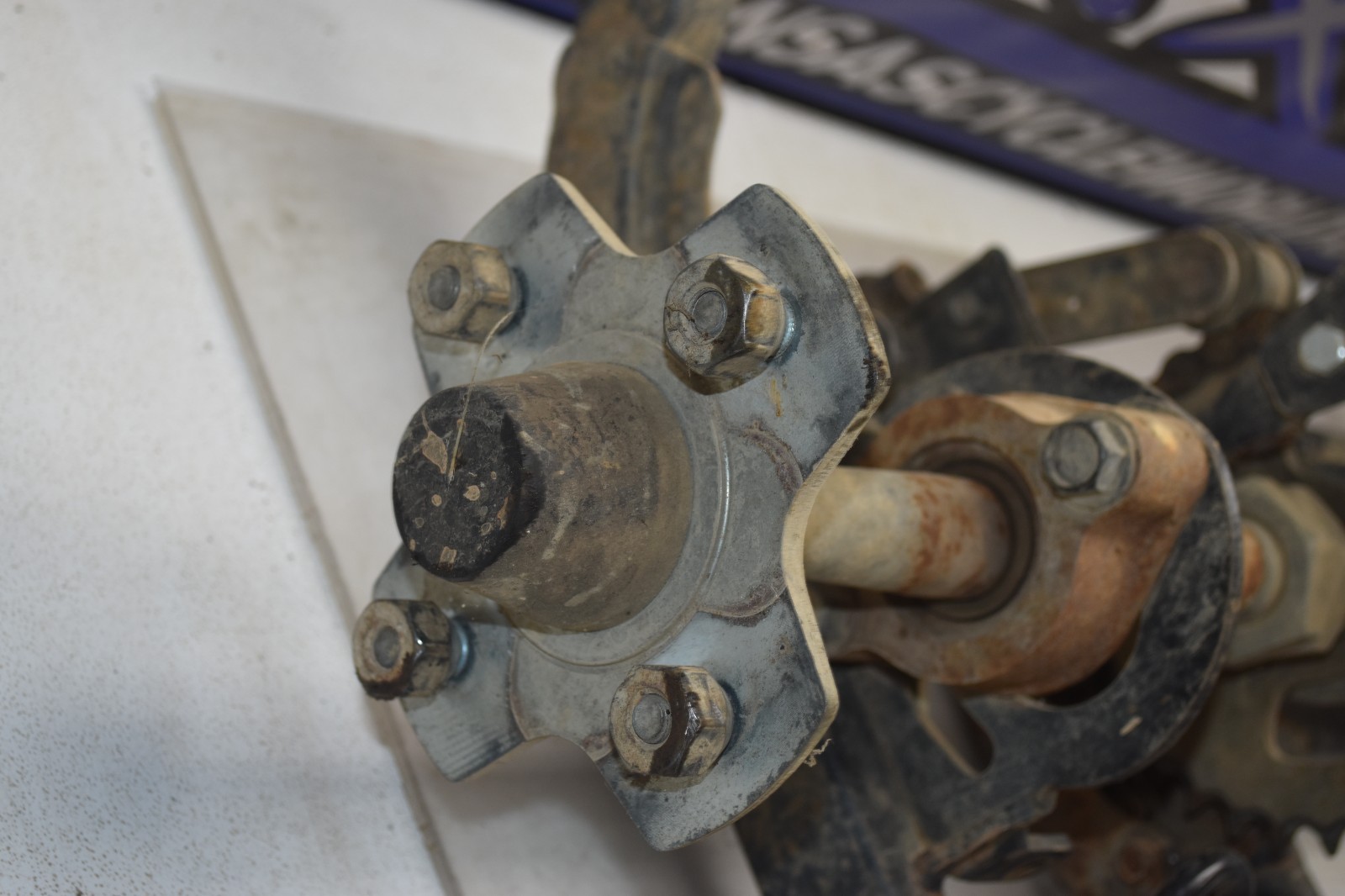 Q1-6 Full Rear End Axle Swing arm 2012 Polaris RZR 170 RZR170 UTV Free Us Ship