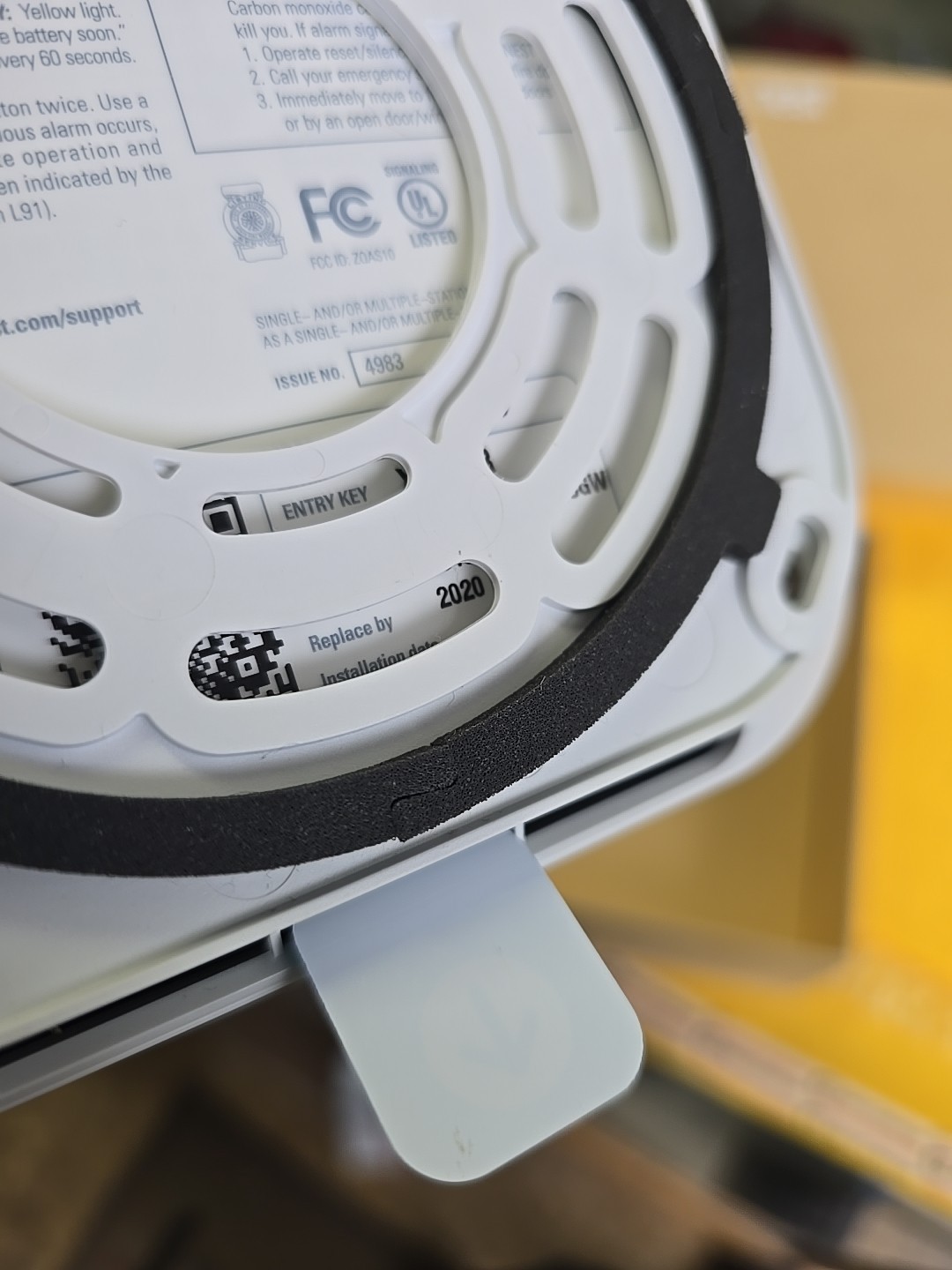 Nest Protect Smoke and Carbon Monoxide Alarm Smart Sensor