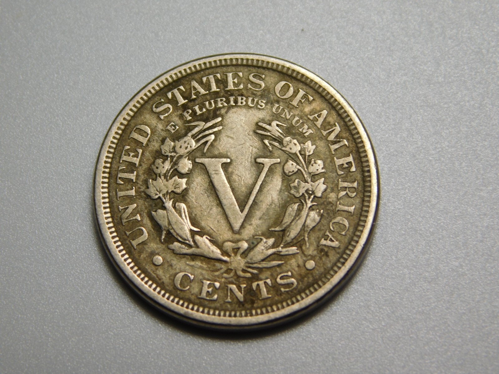 OLD US COIN 1912 LIBERTY HEAD V NICKEL