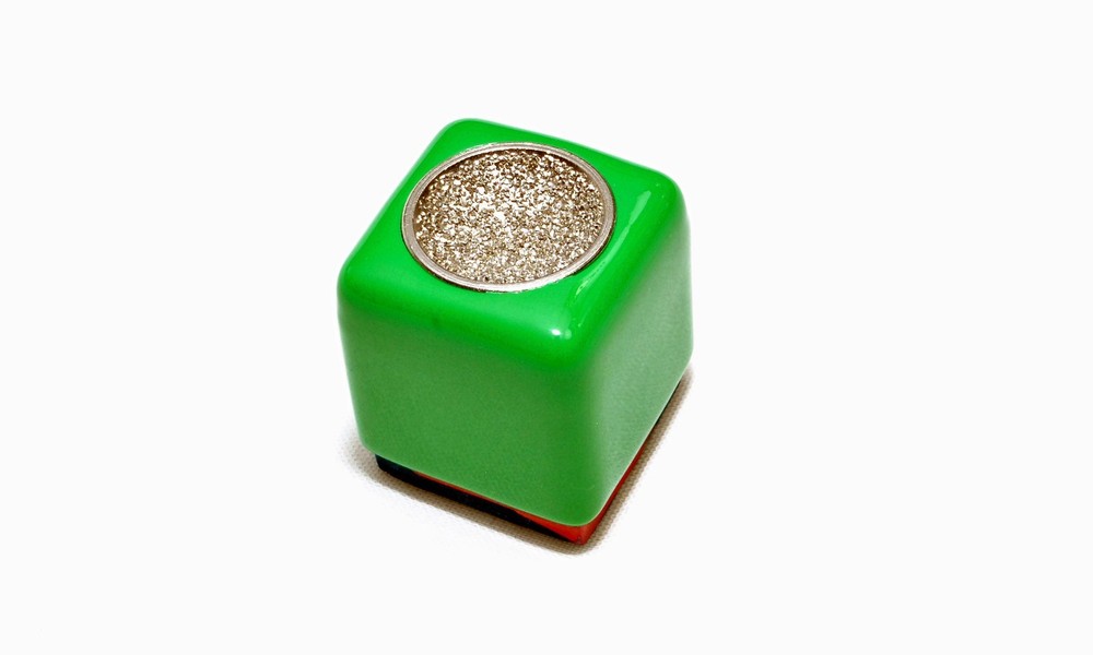 Billiard Pool Cue Green Chalk Holder Tip Scuffer Shaper Chalker  NEW