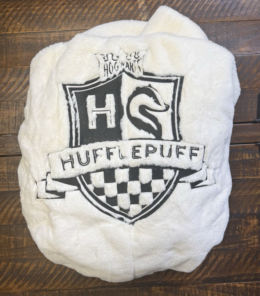 Pottery Barn Teen Harry Potter™ Hufflepuff Faux Fur Bean Bag slipcover Only New!
