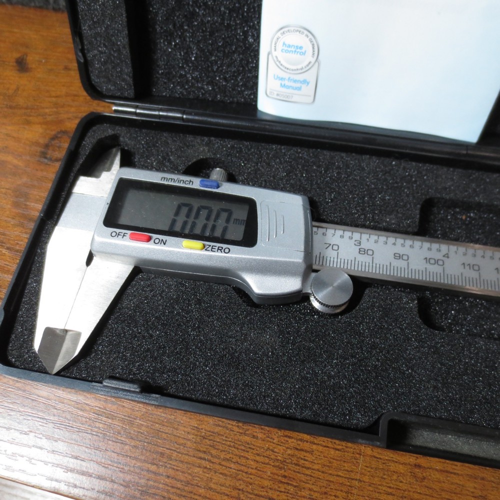 Workzone Digital Caliper Gauge 6" 150MM Stainless Quality Control Hand Tools
