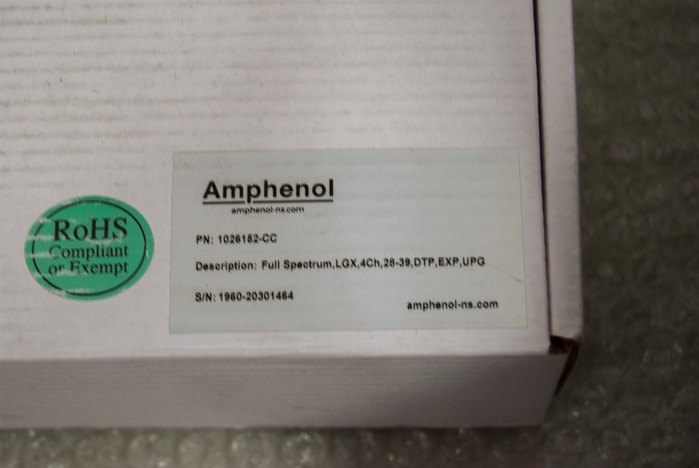 Amphenol 1026152 DWDM Module #2 S16
