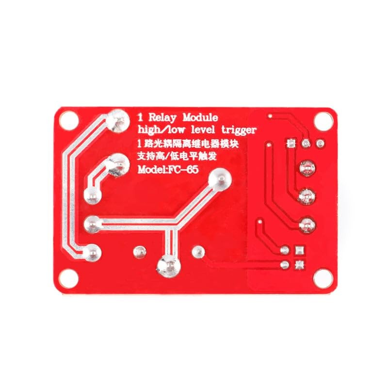 2Pcs 12V Relay Module 1-Channel 30A with Optocoupler Isolation Relay Module