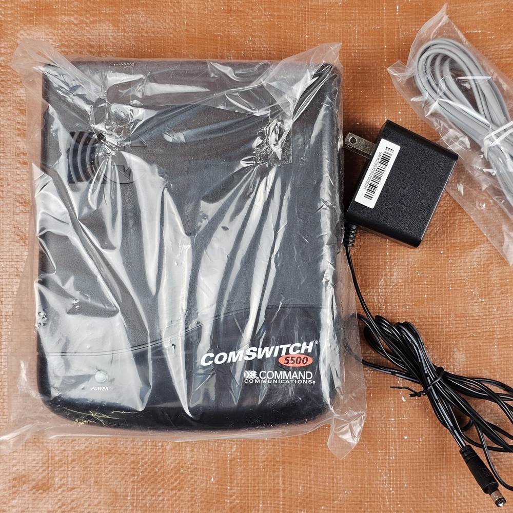 Command Communications ComSwitch 5500 Phone Fax Modem 3-Port Call Switch