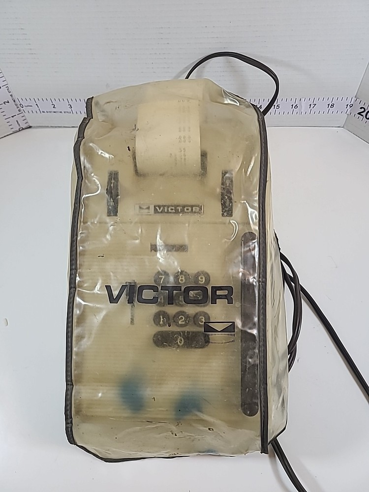 Vintage 60s Victor Comptometer Adding Machine 7 82 54 Bakelite Tested/Working