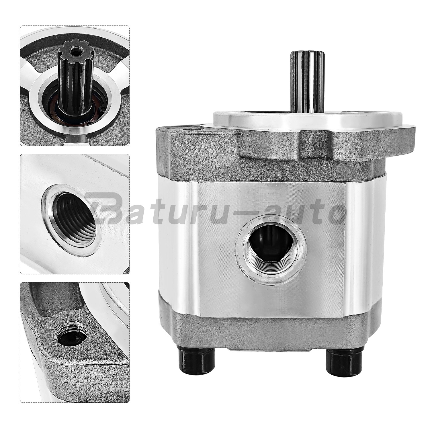 PGP5106G3LP Single Acting Hydraulic Gear Pump For AGT H12 Excavator 1 Ton NEW