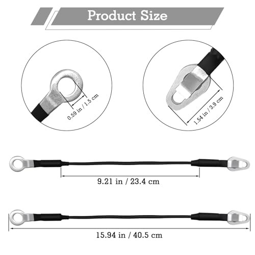Tailgate Cable Strap, Tailgate Replacement Parts, Rear Tailgate Cables 88980510