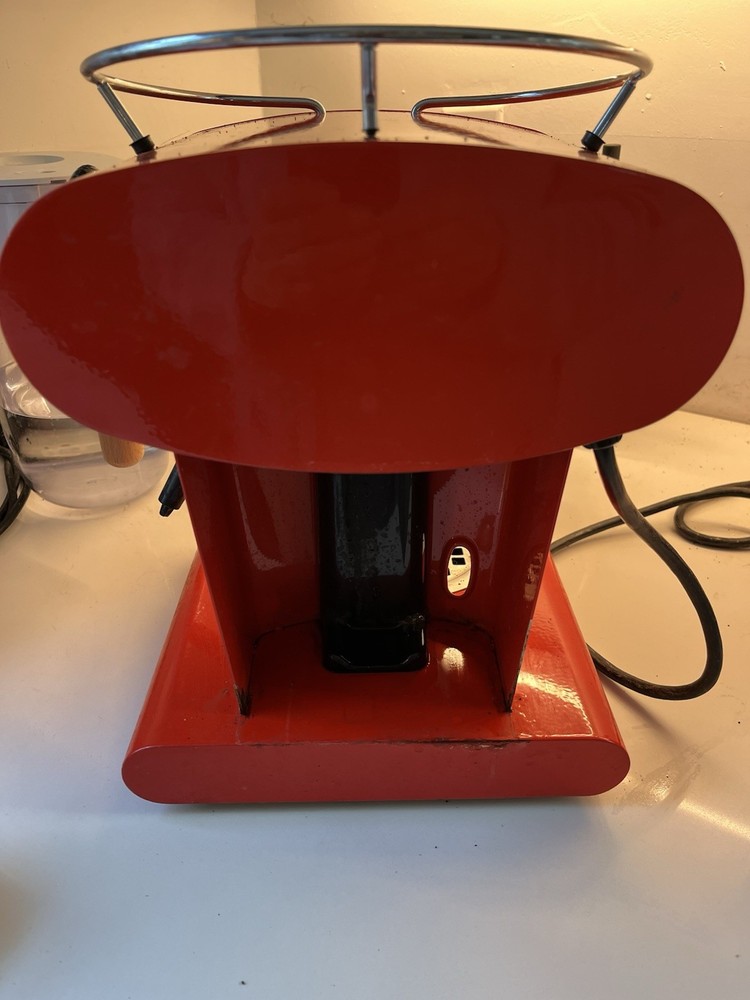 Illy E.S.E. And Ground Coffee Option Espresso Coffee Machine Red Good condition