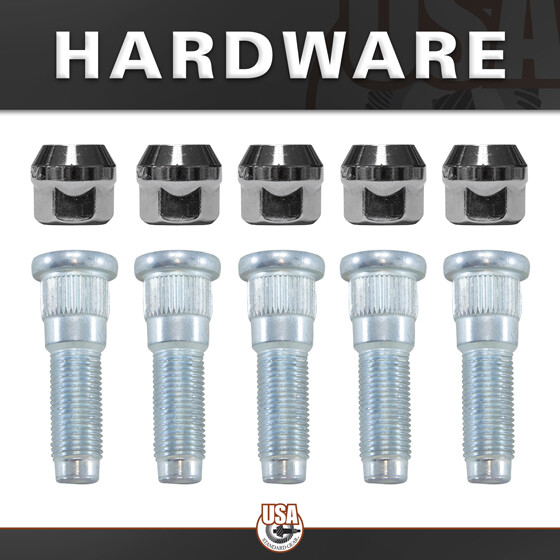 Rear Axle Kit Fits Ford 9.75" Diff 34 Spline LH 33-1/2" Long 1.620" Bearing