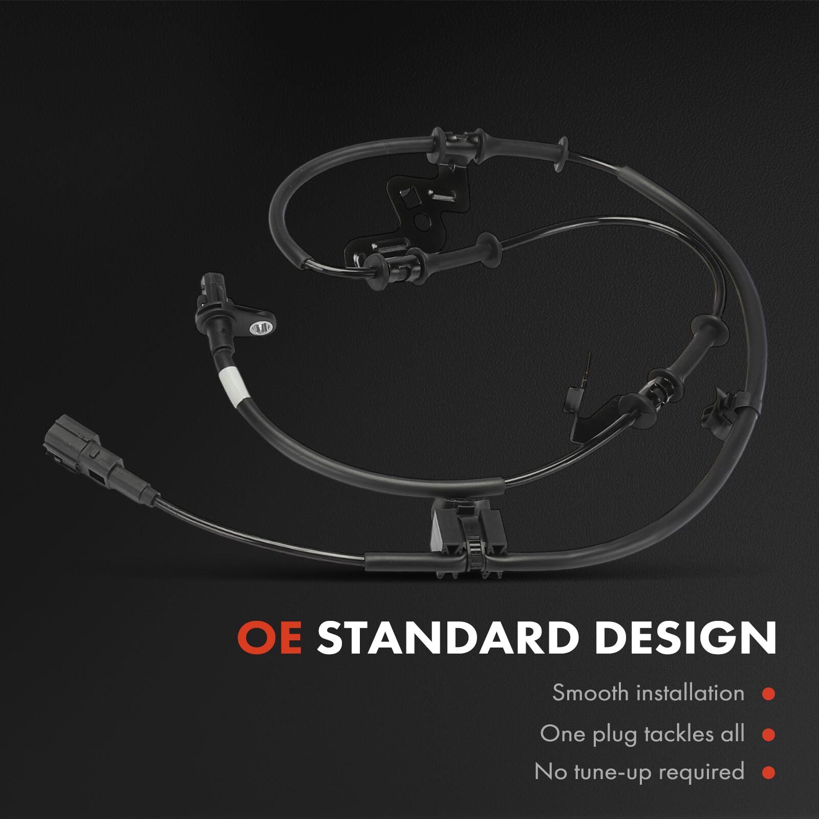 4Pcs Front & Rear ABS Wheel Speed Sensor for Kia Soul 2014-2019 Soul EV 15-19