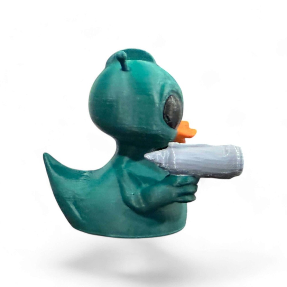 Alien Duck - Whimsical 3D-Printed Décor