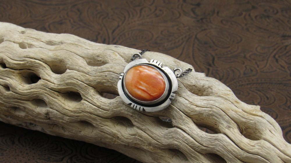 *Spiny Oyster Shadowbox Necklace