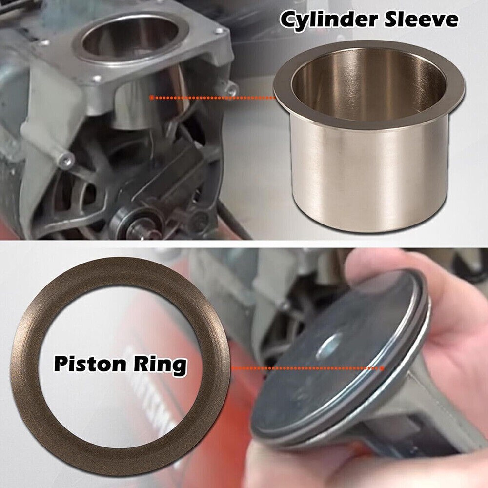 Compressor Piston Kit Connecting Rod Replacement Kit Piston Bearing for Sea-rs💓