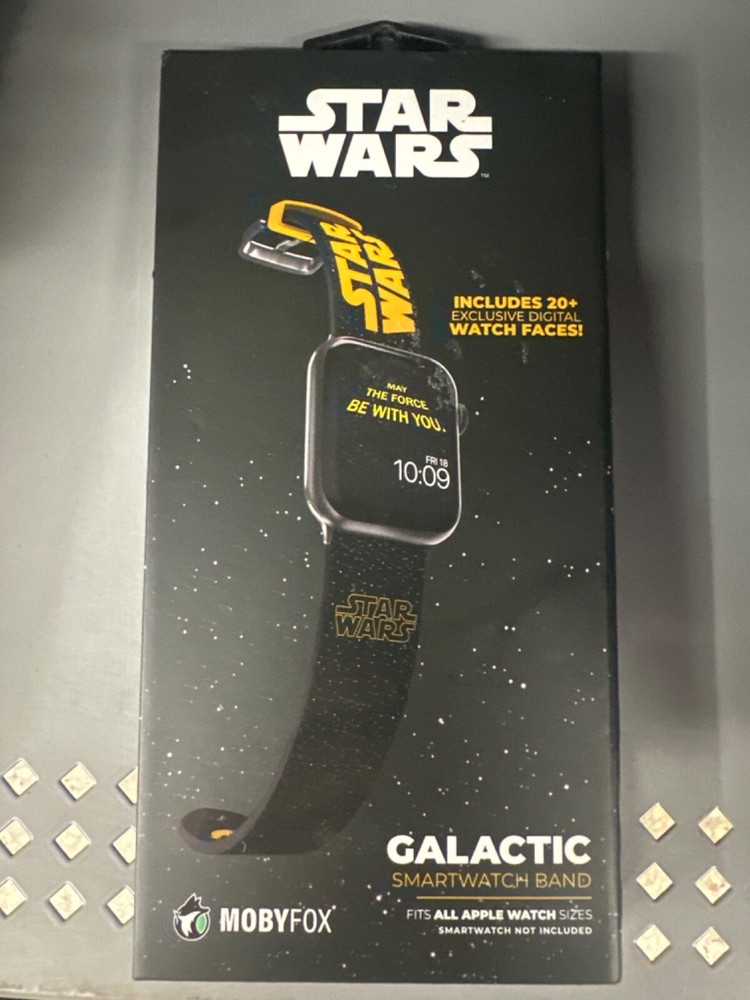 MobyFox Star Wars Galactic Apple Silicone Watch Band 38, 40, 41, 42, 44, 45MM