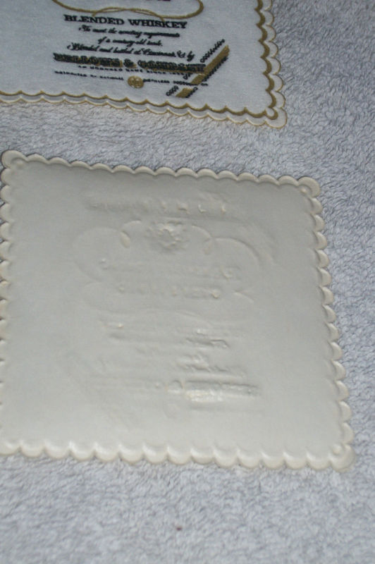 VTGE BELLOWS PARTNER BLENDED WHISKEY COASTERS