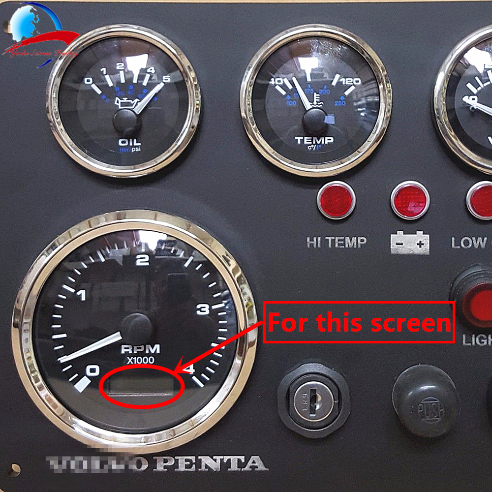 LCD Display for Volvo Penta Tachometer