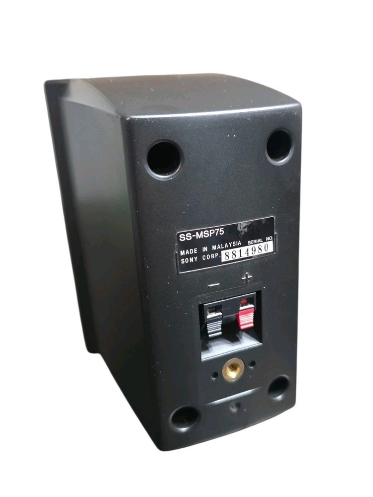 Sony SS-MSP75 Replacement Speaker Single Surround Bookshelf Tested Working