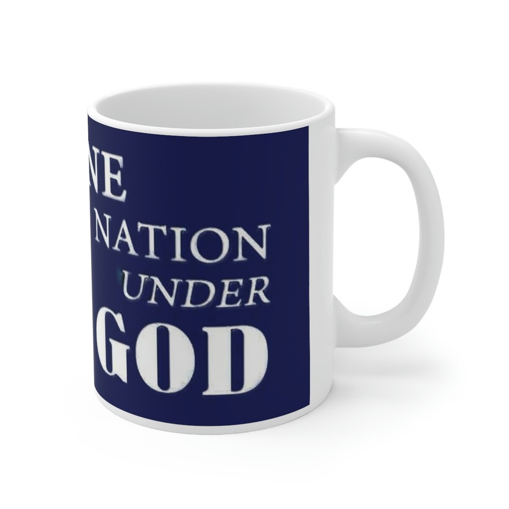 One Nation Under God Ceramic Mug 11oz