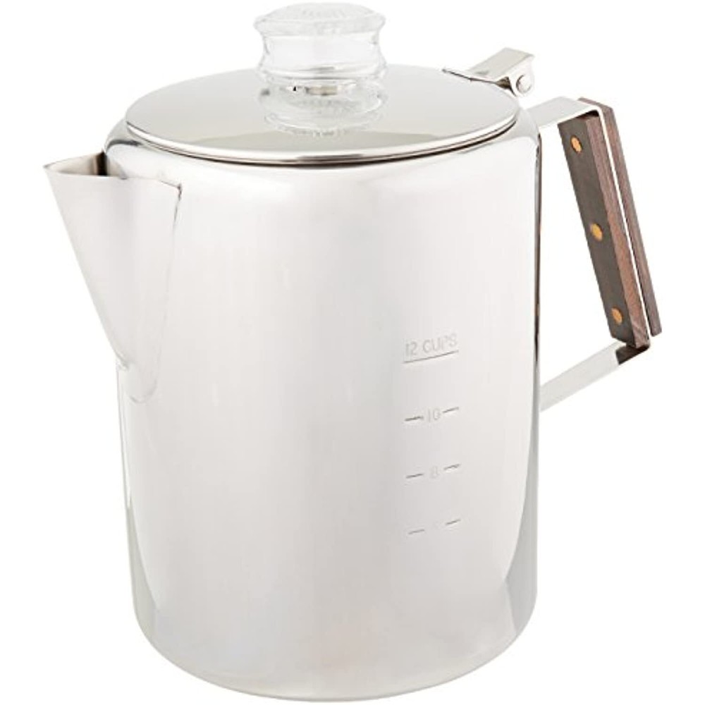 Rapid Brew Stainless Steel Coffee Percolator