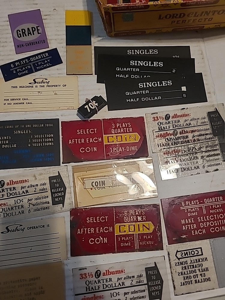 Jukebox Pricing Window Lot