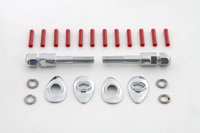 Turn Signal Relocation Kit Chrome for Harley-Davidson