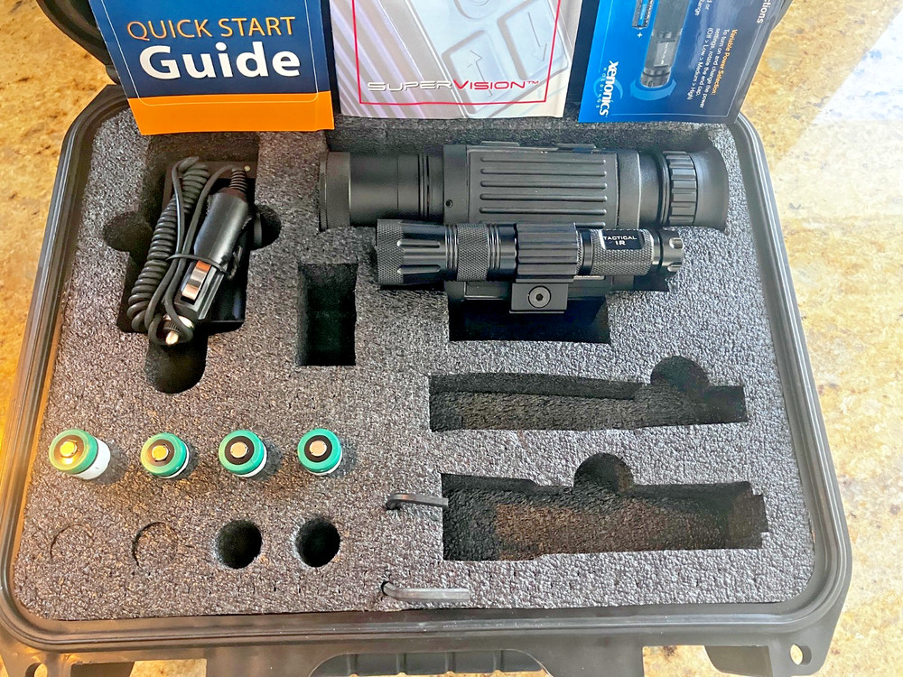 Xenonics SuperVision Tactical Package Night Vision Monocular,Tactical Kit