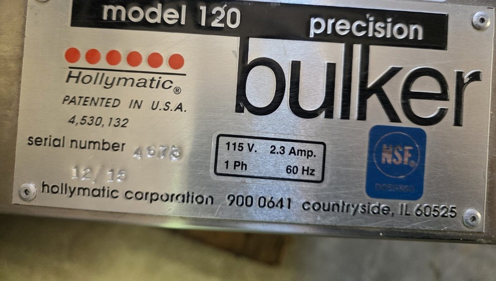 Very Nice HOLLYMATIC 120 BULKER