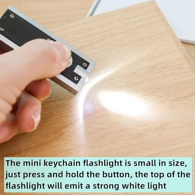 1~500x Mini Keychain Flashlight LED Light Bulk Small Flashlight for Outdoor Lot