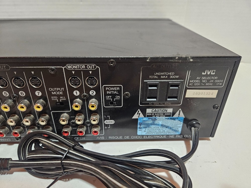 JVC Model JX-S900 AV Selector Switch – High-End Component, Tested & Working
