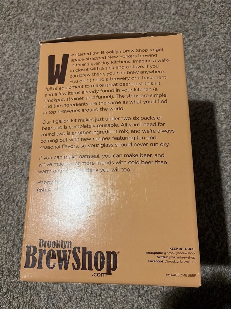 Afternoon Wheat Brooklyn Brewshop