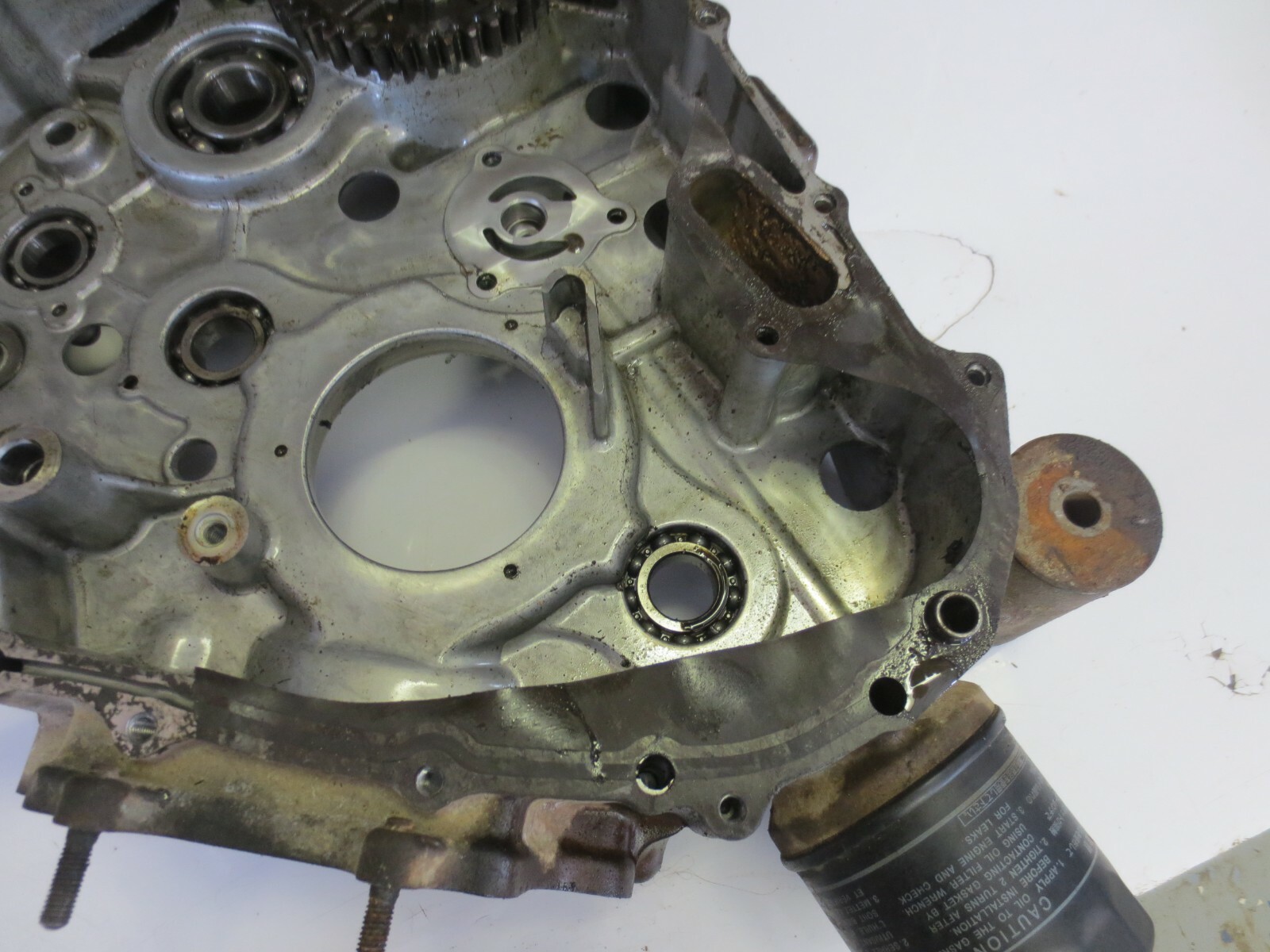 2007 Suzuki King Quad 700 4x4 ATV Used OEM Empty Engine Crankcase Crank Cases