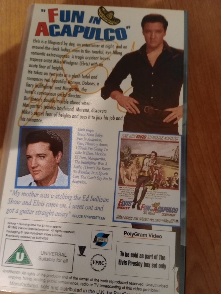Fun In Acapulco (VHS)