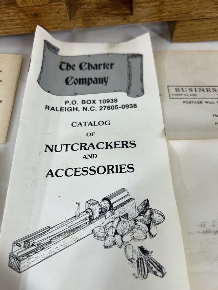 Nutcracker Nut Texas Native Inertia Industries | Original Box & Papers | USA B17