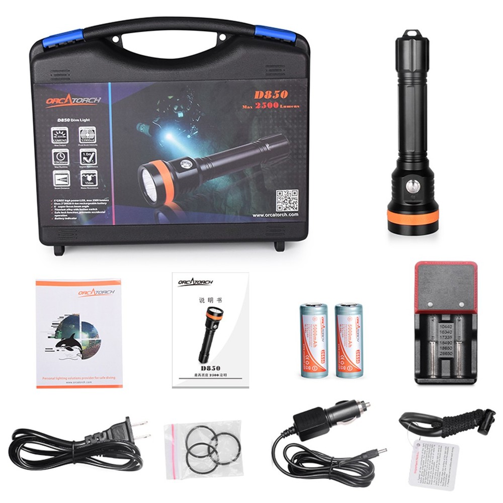 OrcaTorch D850 & D580 Package