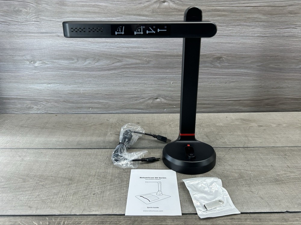 NetumScan 13MP Book Document Camera for Teachers, Multi-Language OCR Recognit...