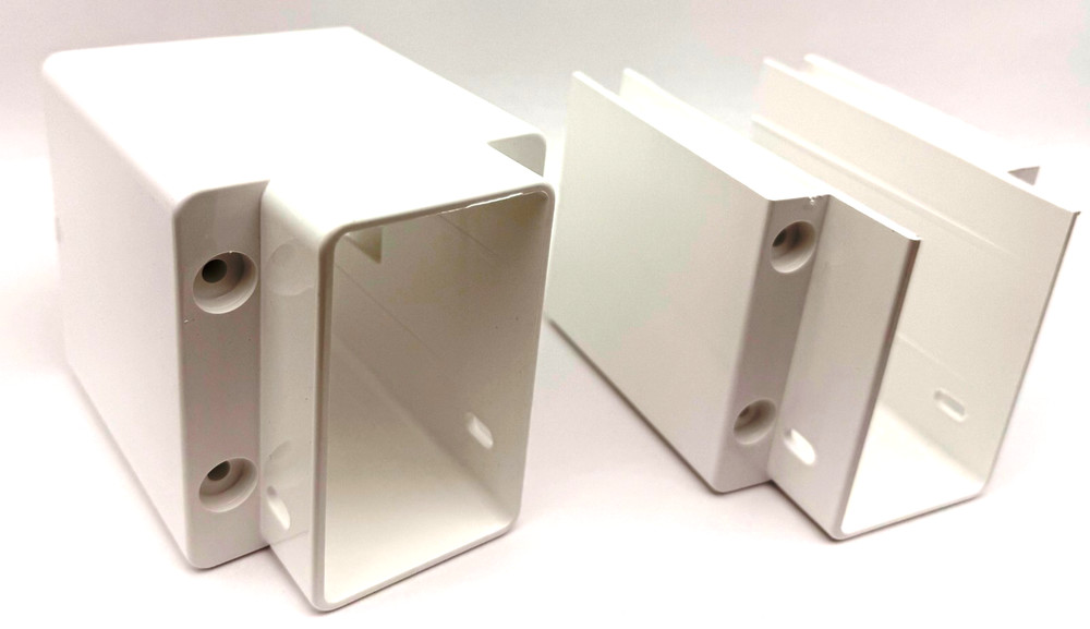 Barrette Finyl Line Deck Top Angle Bracket Kit 73021926 White