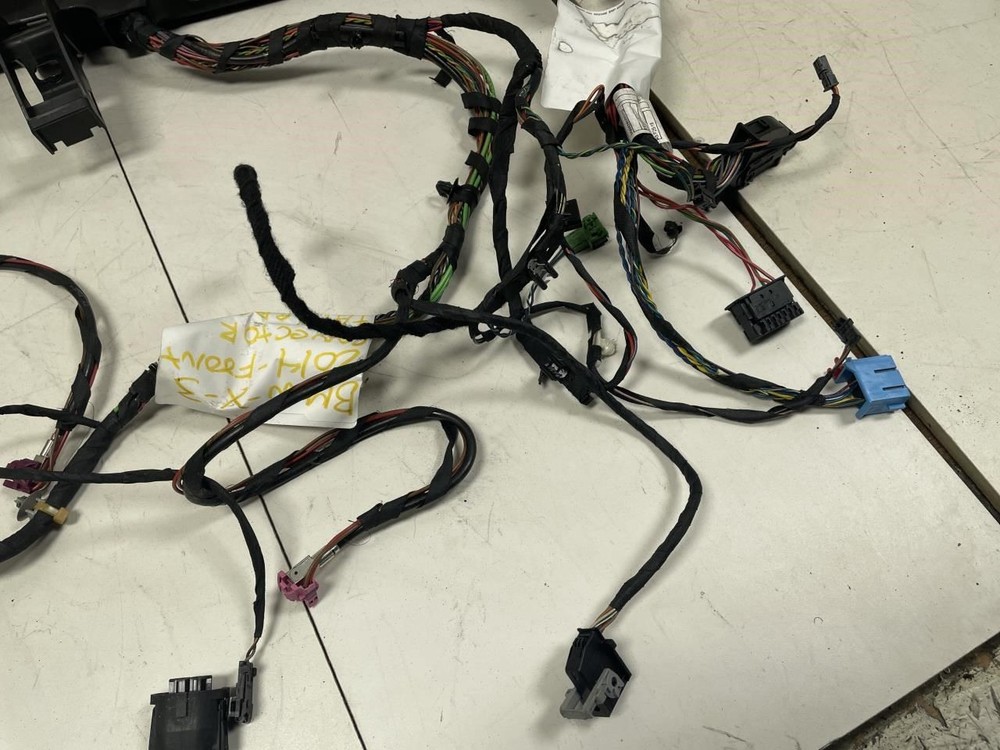 2014 BMW X3 DASHBOARD WIRE HARNESS OEM+