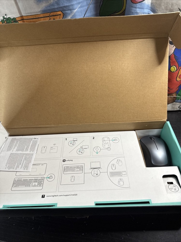 Logitech 920-002553 MK520 Advanced Wireless Control Missing Keyboard Dongle