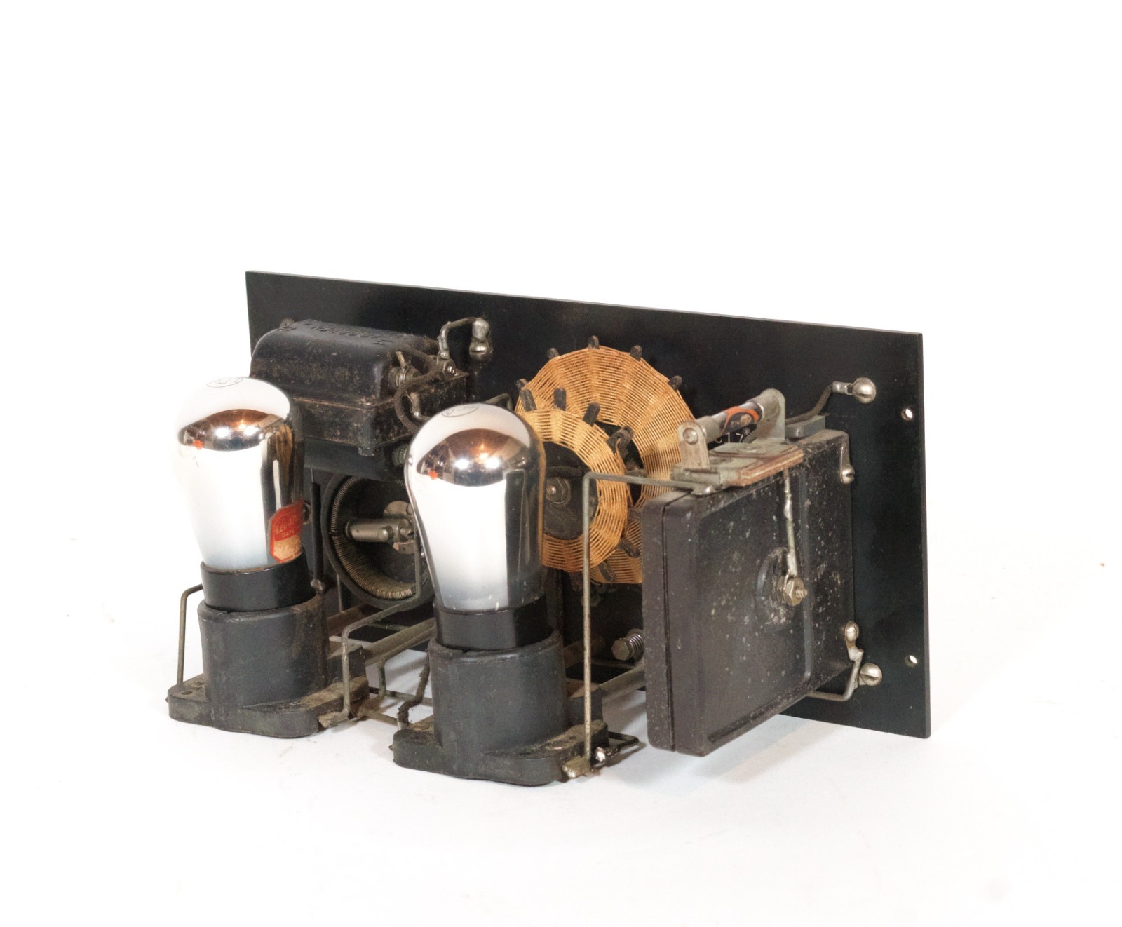 1924 Crosley 51 Regenerative Battery Radio w/Good Globe 01A Tubes * Nice * Works