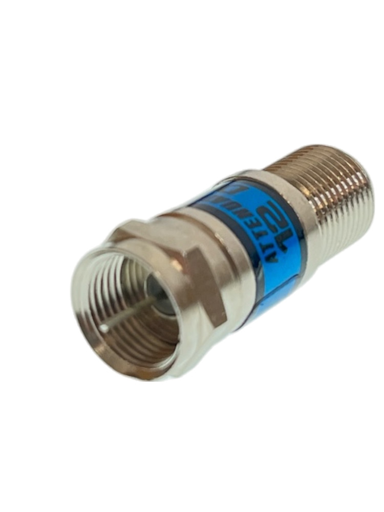 Inline Coax Cable TV Signal Attenuator avail. values 3dB THRU 20dB