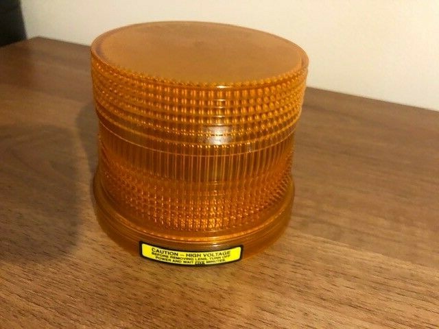 PRECO AMBER BEACON LENSE MODEL 3218