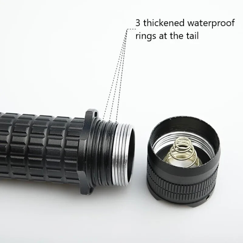 99000 Lumen LED Flashlight Professional Diving Flashlight Scuba Diving Light US