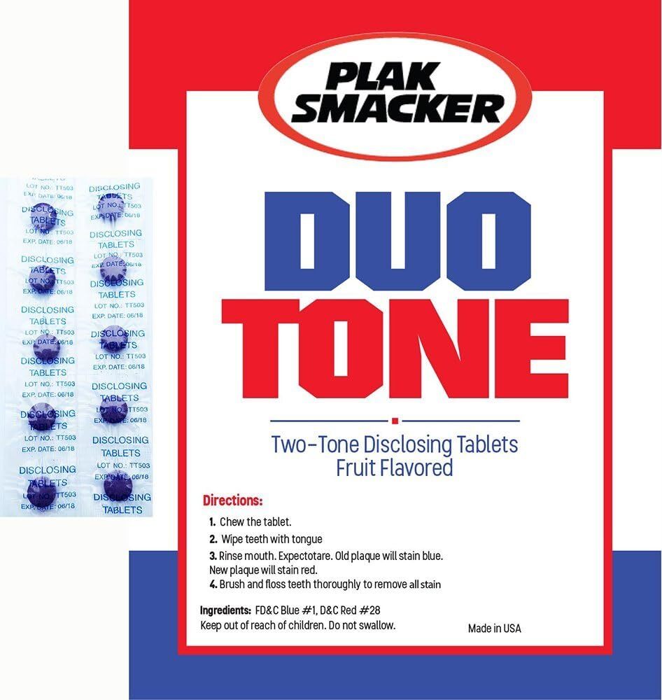 Plak Smacker Plaque Disclosing 20 Tablets
