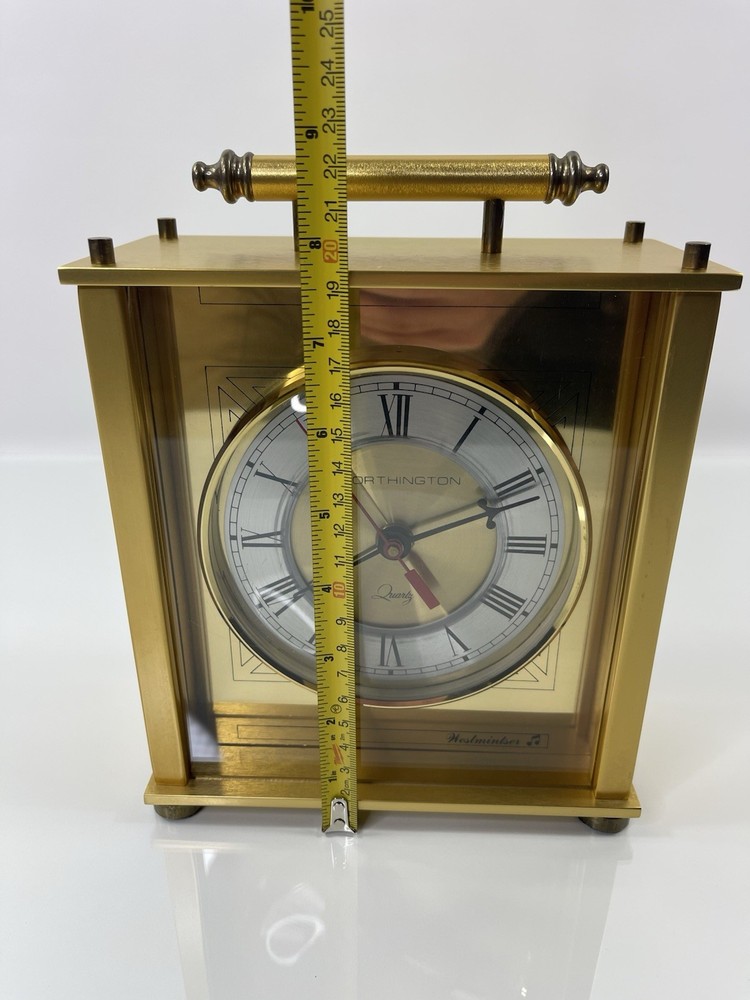 Worthington Westminster Quartz Clock Made In Germany