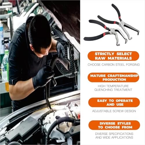 2PCS Electrical Disconnect Pliers, Connector Separator Tool, Multi-purpose