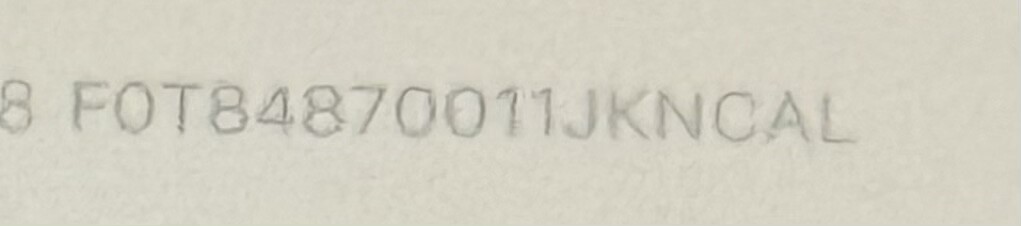 Apple Magic A1843 Magic Keyboard W/ Numeric Keys White Fully Tested Works Great