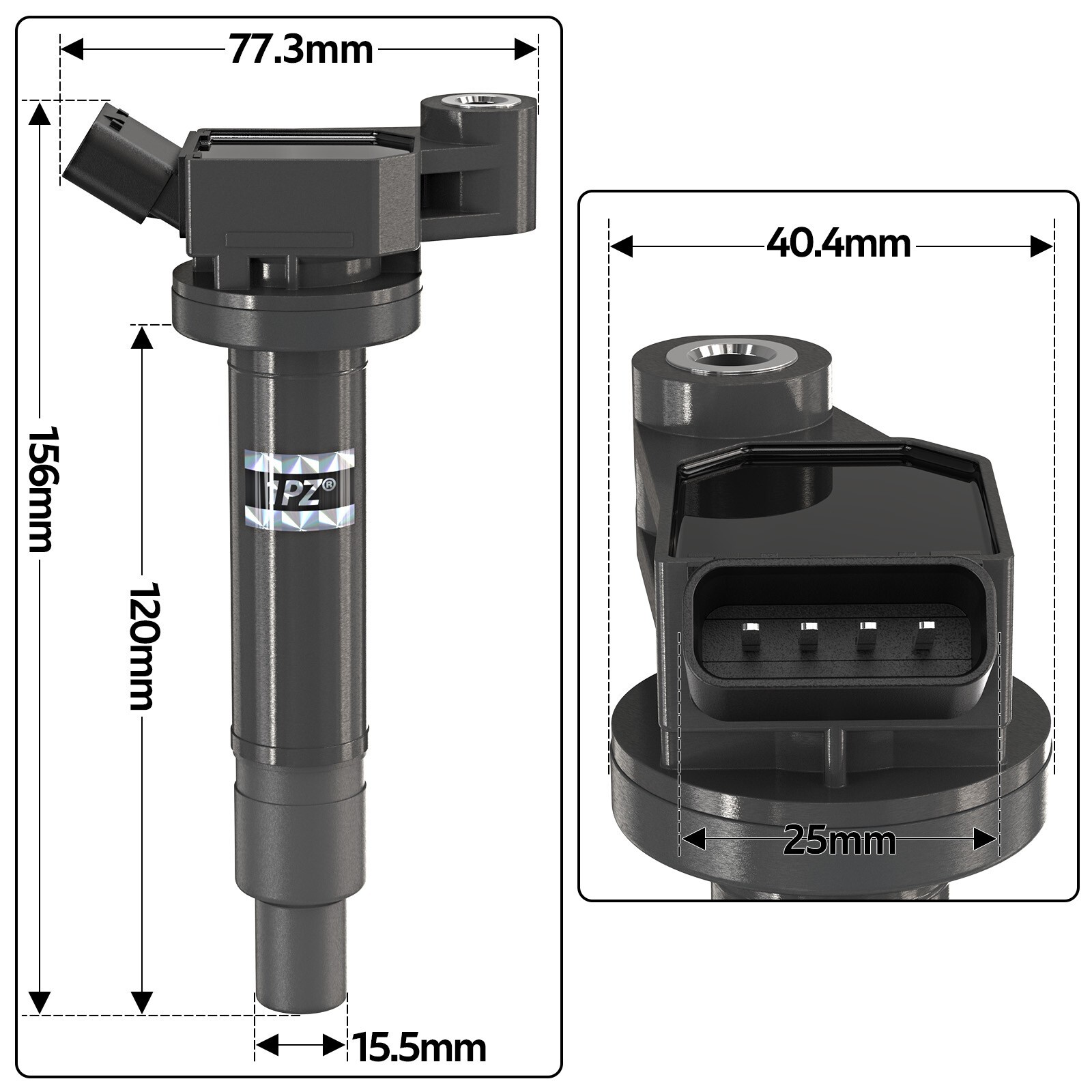 6pcs Genuine Ignition Coil For Toyota Lexus 3.0L V6 90919-02234 Denso 673-1301