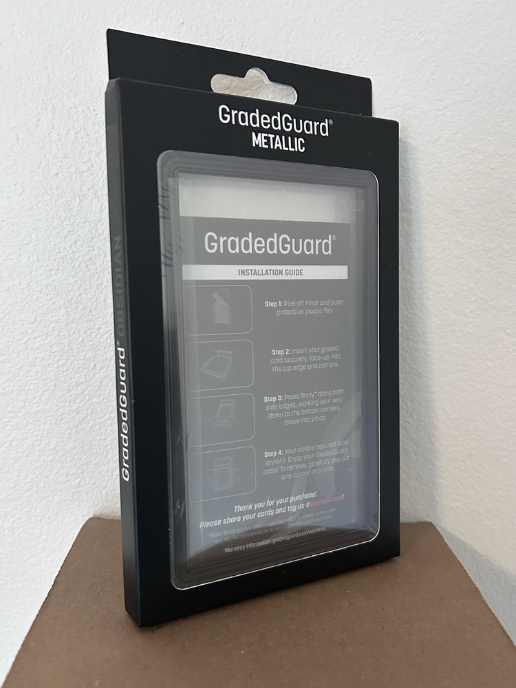 GradedGuard PSA Graded Card Guard Protector METALLIC OBSIDIAN